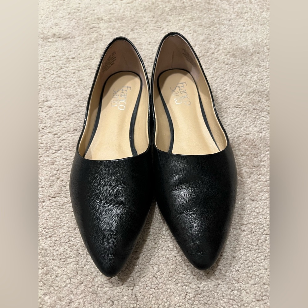 Women’s Franco Sarto black flats size 7.5 M